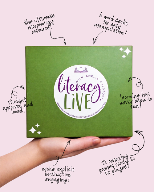 Morphology Decks (Upper Elementary)