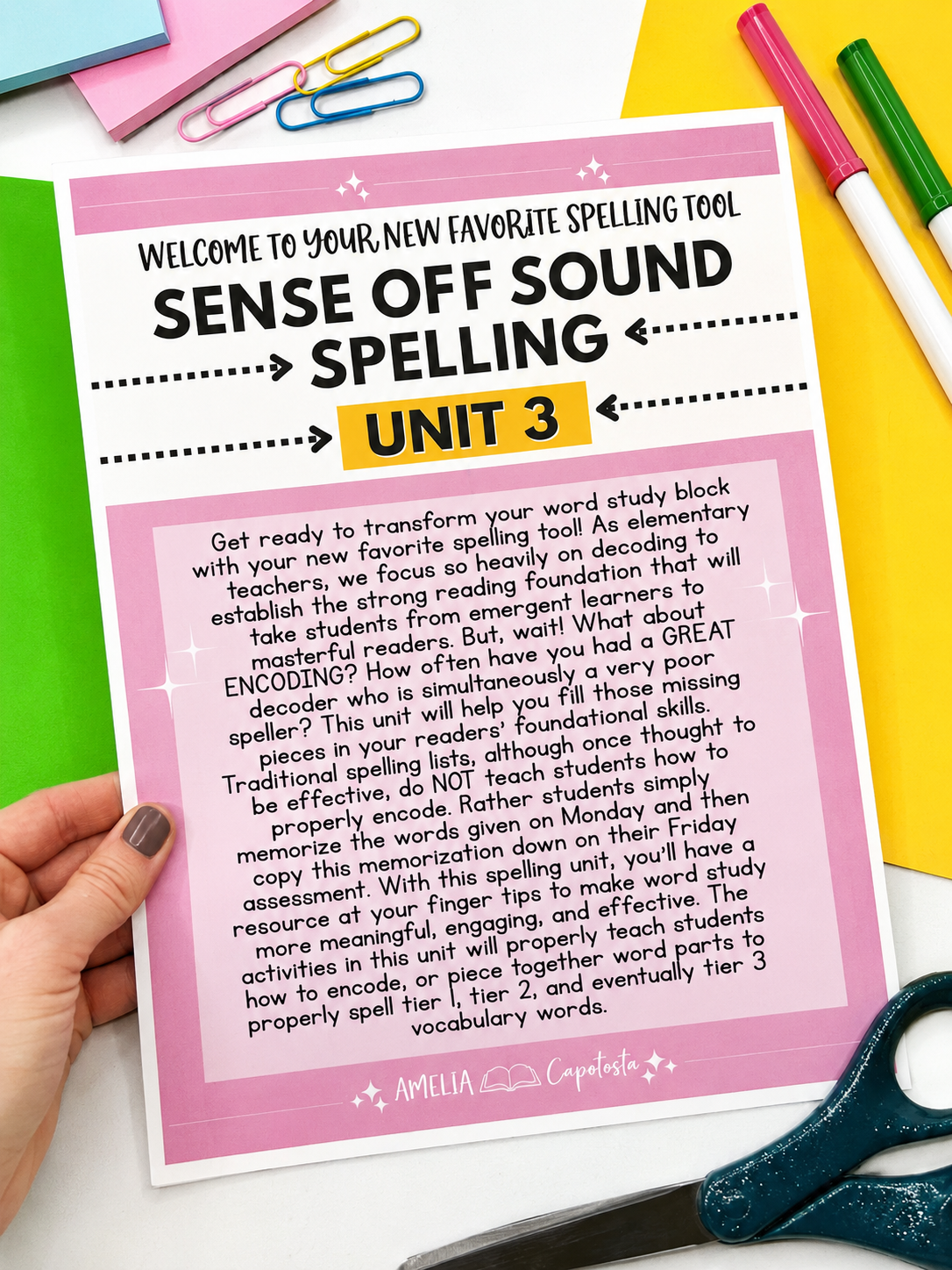 Sense of Sound Spelling® – Units 3-4 and Sound Blitz DIGITAL DOWNLOAD