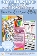 Sense of Sound Spelling® – Units 7-8 and Sound Blitz DIGITAL DOWNLOAD